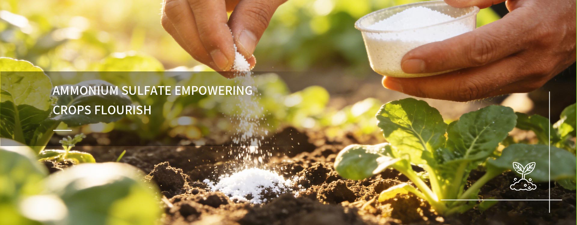 अमोनियम सल्फेट सशक्त पिके फुलतात